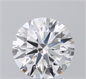 Natural Diamond 1.70 Carats, Round with Excellent Cut, G Color, VVS1 Clarity and Certified by GIA