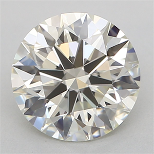 Picture of Natural Diamond 0.70 Carats, Round with Excellent Cut, K Color, VS1 Clarity and Certified by GIA