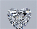 Natural Diamond 0.31 Carats, Heart with  Cut, E Color, VS1 Clarity and Certified by GIA