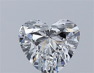 Picture of Natural Diamond 0.31 Carats, Heart with  Cut, E Color, VS1 Clarity and Certified by GIA