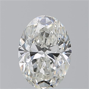 Picture of Natural Diamond 0.90 Carats, Oval with  Cut, H Color, VS1 Clarity and Certified by GIA