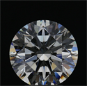 Natural Diamond 2.40 Carats, Round with Excellent Cut, J Color, IF Clarity and Certified by GIA
