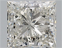 Diamante Natural 1.01 quilates, Princesa , Color J, claridad SI1 y certificado GIA