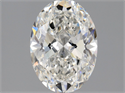 Natural Diamond 1.32 Carats, Oval with  Cut, G Color, VS2 Clarity and Certified by GIA