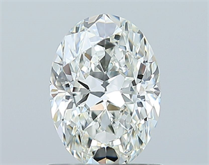 Picture of Natural Diamond 0.90 Carats, Oval with  Cut, H Color, VVS1 Clarity and Certified by GIA