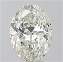 Diamante Natural 3.50 quilates, Ovalado , Color I, claridad SI1 y certificado GIA