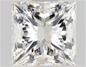 Natural Diamond 0.80 Carats, Princess with  Cut, G Color, VVS1 Clarity and Certified by GIA