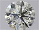 Diamante Natural 0.70 quilates, Redondo , Color K, claridad VVS2 y certificado GIA