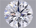 Lab Grown Diamond 1.15 Carats, Round with Ideal Cut, D Color, VVS2 Clarity and Certified by IGI