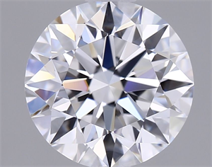 Picture of Lab Grown Diamond 1.15 Carats, Round with Ideal Cut, D Color, VVS2 Clarity and Certified by IGI