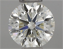 Diamante Natural 0.40 quilates, Redondo , Color J, claridad VVS2 y certificado IGI