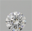 Natural Diamond 0.90 Carats, Round with Excellent Cut, E Color, SI1 Clarity and Certified by GIA