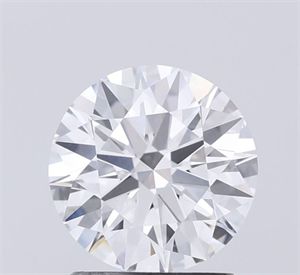 Picture of Lab Grown Diamond 1.24 Carats, Round with Excellent Cut, D Color, VS2 Clarity and Certified by IGI
