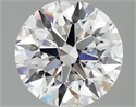 Del inventario de diamantes de laboratorio, 2.09 quilates, Redondo , Color E, claridad VS1 y certificado IGI