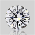 Natural Diamond 0.70 Carats, Round with Excellent Cut, F Color, VS2 Clarity and Certified by GIA