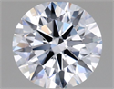 Del inventario de diamantes de laboratorio, 1.07 quilates, Redondo , Color F, claridad VVS2 y certificado IGI