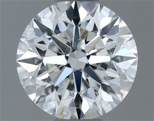 Picture of Natural Diamond 0.60 Carats, Round with Excellent Cut, D Color, I1 Clarity and Certified by GIA