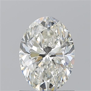 Picture of Natural Diamond 1.20 Carats, Oval with  Cut, J Color, VS1 Clarity and Certified by GIA
