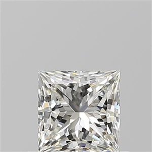 Picture of Natural Diamond 0.70 Carats, Princess with  Cut, J Color, VS1 Clarity and Certified by GIA