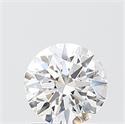 Lab Grown Diamond 1.08 Carats, Round with Ideal Cut, E Color, VS1 Clarity and Certified by IGI