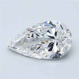 Foto Diamante Natural 3.01 quilates, De pera , Color E, claridad VS2 y certificado GIA de