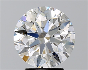 Foto Diamante Natural 3.01 quilates, Redondo , Color F, claridad SI1 y certificado GIA de