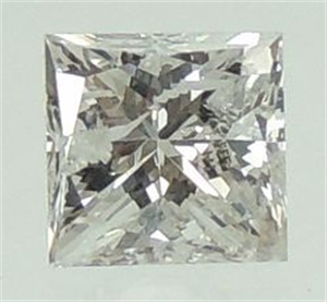 Foto Diamante Natural 0.62 quilates, Princesa , Color E, claridad I2 y certificado GIA de