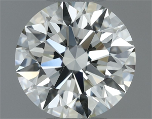 Foto Diamante Natural 0.50 quilates, Redondo , Color J, claridad IF y certificado IGI de