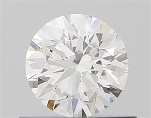 Picture of Natural Diamond 0.50 Carats, Round with Excellent Cut, E Color, SI2 Clarity and Certified by GIA