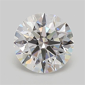 Picture of Lab Grown Diamond 1.04 Carats, Round with Ideal Cut, D Color, VS1 Clarity and Certified by IGI
