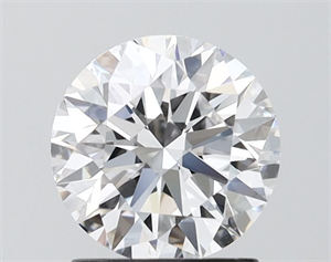 Picture of Lab Grown Diamond 1.44 Carats, Round with Ideal Cut, D Color, VS1 Clarity and Certified by IGI