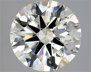Picture of Natural Diamond 2.12 Carats, Round with Excellent Cut, M Color, IF Clarity and Certified by GIA