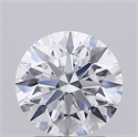 Lab Grown Diamond 2.09 Carats, Round with Ideal Cut, D Color, IF Clarity and Certified by IGI