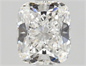 Natural Diamond 1.01 Carats, Cushion with  Cut, E Color, VVS2 Clarity and Certified by GIA