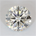 Lab Grown Diamond 1.67 Carats, Round with Excellent Cut, I Color, VVS2 Clarity and Certified by IGI