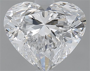 Foto Diamante Natural 1.52 quilates, Corazón , Color D, claridad VS2 y certificado GIA de