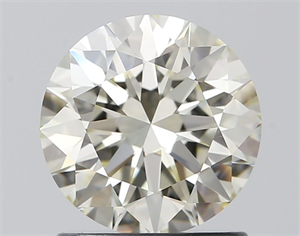 Picture of Natural Diamond 1.22 Carats, Round with Excellent Cut, J Color, IF Clarity and Certified by IGI