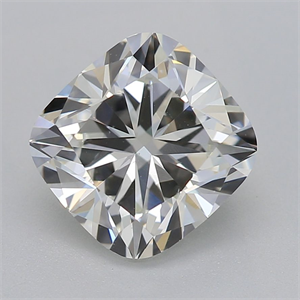 Picture of Natural Diamond 1.51 Carats, Cushion with  Cut, I Color, VS2 Clarity and Certified by GIA