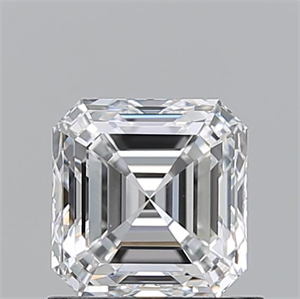 Picture of Natural Diamond 1.01 Carats, Asscher with  Cut, E Color, VS1 Clarity and Certified by GIA