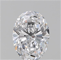 Diamante Natural 0.56 quilates, Ovalado , Color D, claridad VS2 y certificado GIA