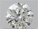 Natural Diamond 0.51 Carats, Round with Excellent Cut, I Color, SI2 Clarity and Certified by IGI