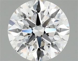 Picture of Lab Grown Diamond 1.47 Carats, Round with Excellent Cut, E Color, VS1 Clarity and Certified by IGI
