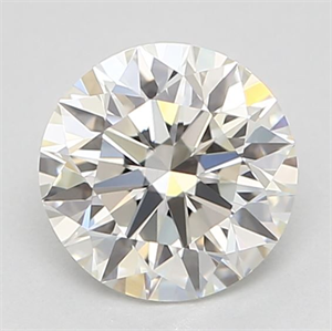 Foto Diamante Natural 0.51 quilates, Redondo , Color I, claridad IF y certificado GIA de