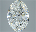 Natural Diamond 5.02 Carats, Oval with  Cut, G Color, VS1 Clarity and Certified by GIA