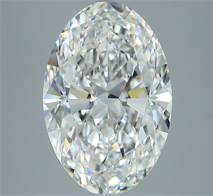 Picture of Natural Diamond 5.02 Carats, Oval with  Cut, G Color, VS1 Clarity and Certified by GIA