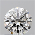 Natural Diamond 0.70 Carats, Round with Excellent Cut, G Color, VVS2 Clarity and Certified by GIA