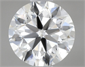 Natural Diamond 0.70 Carats, Round with Very Good Cut, G Color, VVS2 Clarity and Certified by GIA