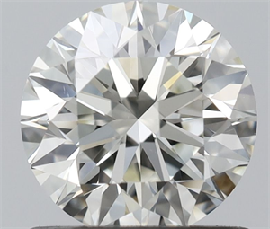 Picture of Natural Diamond 0.80 Carats, Round with Excellent Cut, J Color, VVS2 Clarity and Certified by IGI