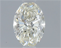 Diamante Natural 0.40 quilates, Ovalado , Color J, claridad VVS2 y certificado GIA