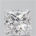 Diamante Natural 2.01 quilates, Princesa , Color D, claridad SI2 y certificado GIA